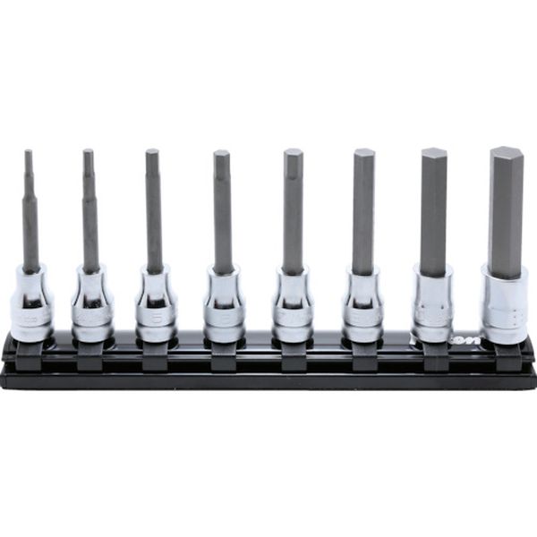 9.5mm差込 Z-EALヘックスビットソケットレールセット8ヶ組