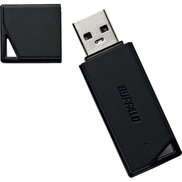 RUF2KR16GABK  USB2.0 どっちもUSBメモリー 16GB ブラック