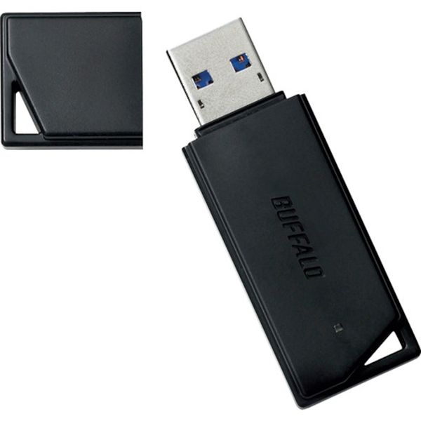 RUF3K32GBBK USB3.1(Gen1)/USB3.0対応 USBメモリー バリューモデル 32GB ブラック