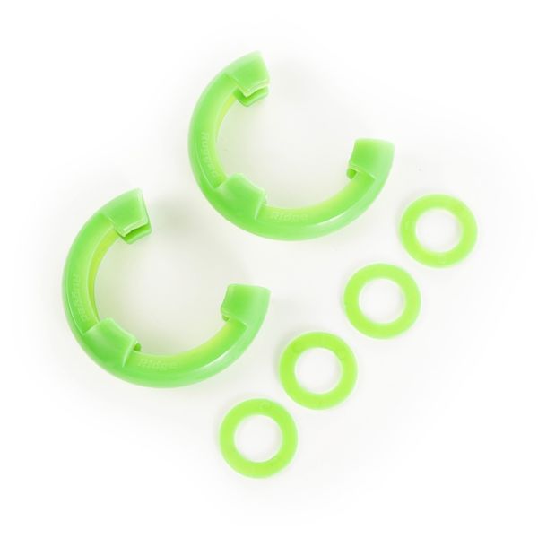 Green 3/4in D-Ring Isolator Kit