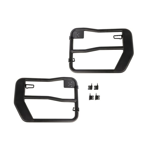 Fortis Tube Doors Front 07-18 Jeep Wrangler JK