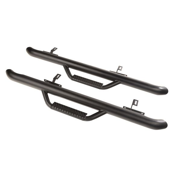 Spartan Nerf Bar Textured Black 18-20 Jeep Wrangler JL 2 Door