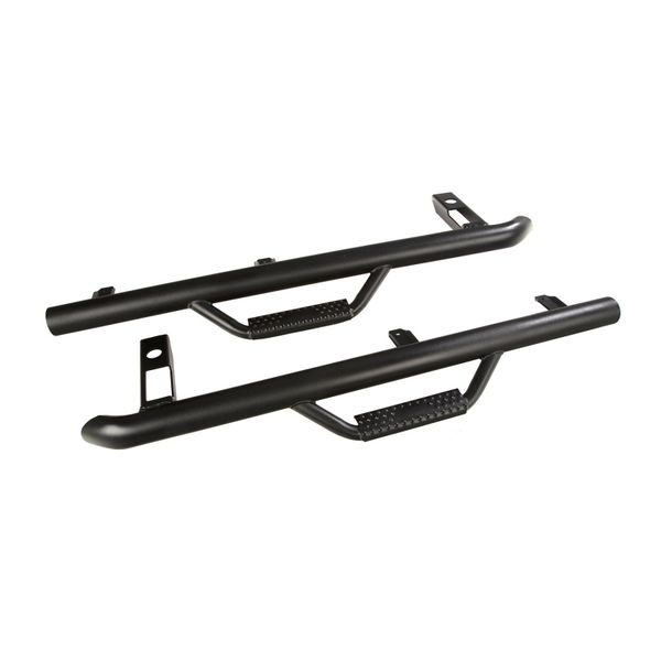 Spartan Nerf Bar Textured Black 97-06 Jeep Wrangler TJ