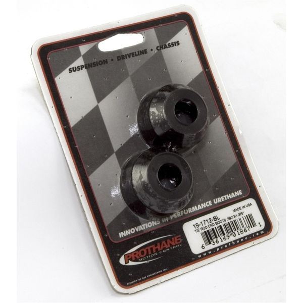 Tie Rod End Dust Boots Black 46-06 Willys and Models