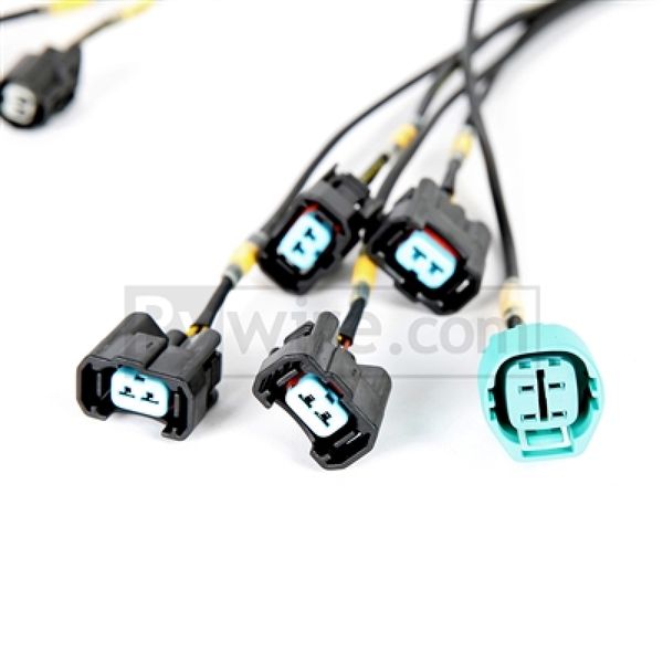 02-04 Honda K-Series Mil-Spec Engine Harness w/OBD2 02-04 RSX K20 Sensors (Adapter Req)