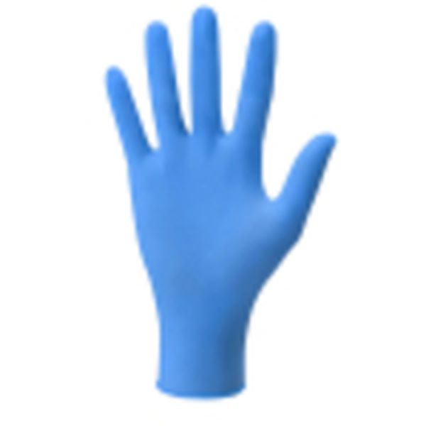 RZ004M 705-8068 ニトリルゴム使い捨て手袋 RZ004 厚さ約0.10mm 100枚入 Mサイズ