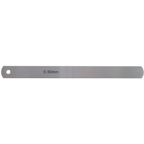 S15005 433-9719  スキマゲージ シクネスゲージ リーフ 150mm 厚さ0.5mm