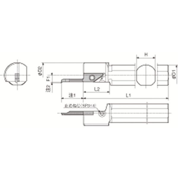 内径加工用ホルダ