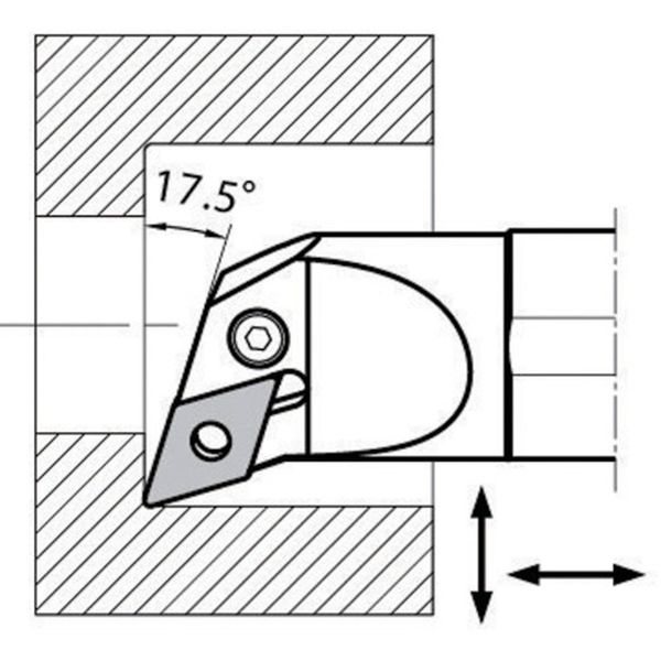 内径加工用ホルダ