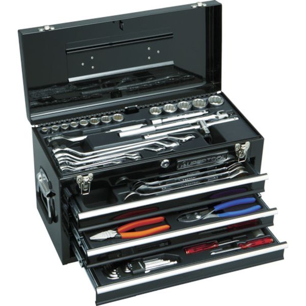 プロ用デラックス工具セット（チェストタイプ）