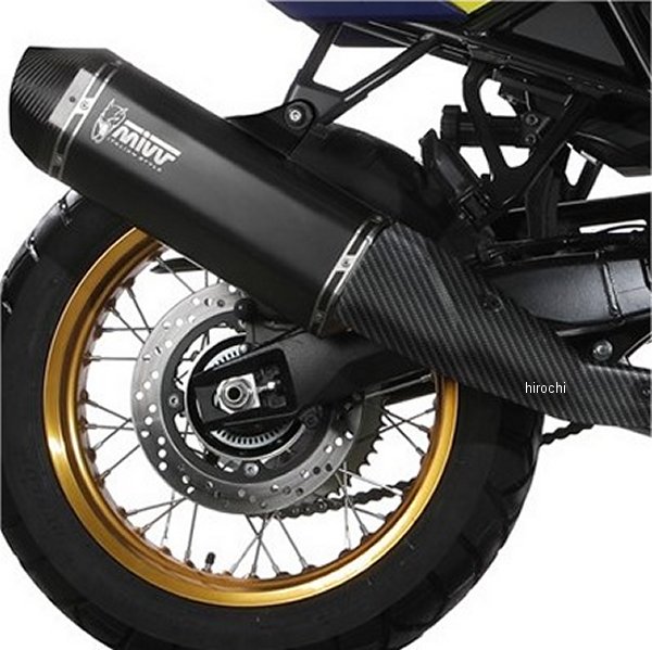 スリップオンマフラー SPEED EDGE 23年-25年 V-Strom800SE ステンレスブラック