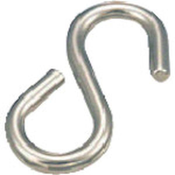 SAF5 849-2478  Sフック ステンレス Sカン SAF 全長52mm