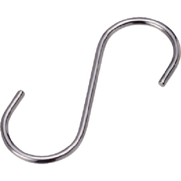 SAO580 849-2487  Sフック ステンレス Sカン SAO 全長80mm