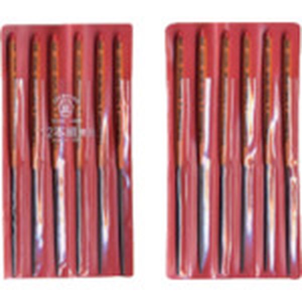 組ヤスリ　１２本組　三角　荒目