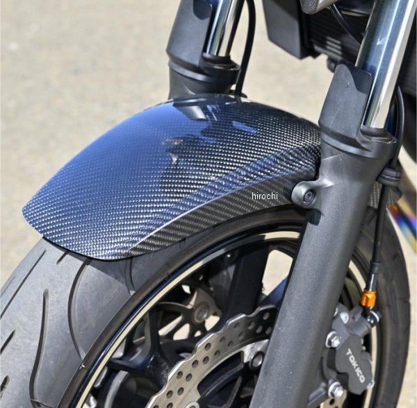 エアロデザイン SAD フロントフェンダー ZRX1100、ZRX1200 綾織カーボン