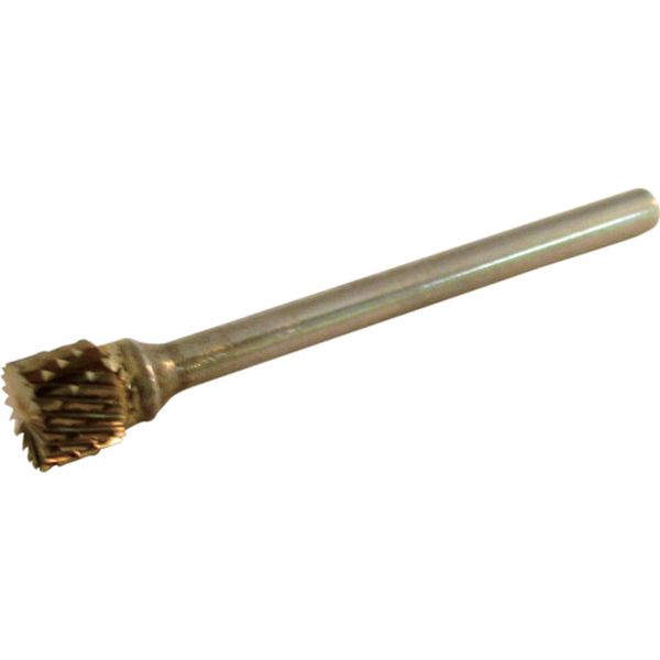 超硬バーシャンク径３ミリ（円筒エンド刃型）ダブルカット（刃径：６．３