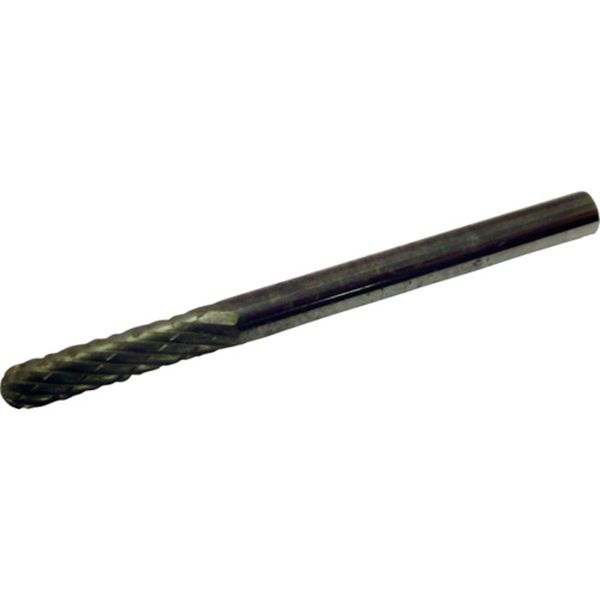 超硬バーシャンク径３ミリ（先丸円筒型）ダブルカット（刃径：３．０）