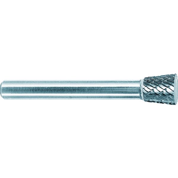 超硬バーシャンク径６ミリ（逆テーパー型）ダブルカット（刃径：６．０）