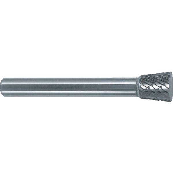 超硬バーシャンク径６ミリ（逆テーパー型）シングルカット（刃径：６．０