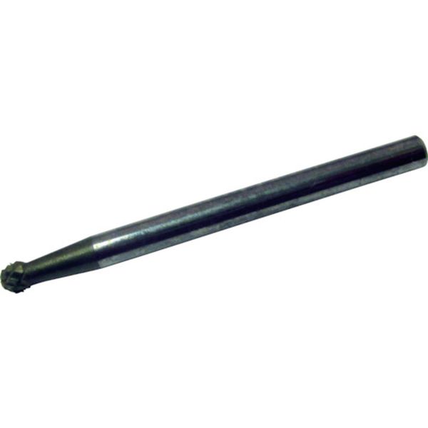 超硬バーシャンク径３ミリ（球型）ダブルカット（刃径：３．０）