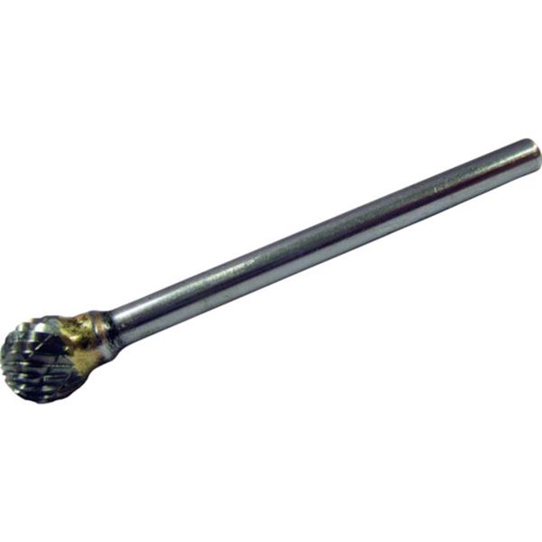 超硬バーシャンク径３ミリ（球型）ダブルカット（刃径：６．３）