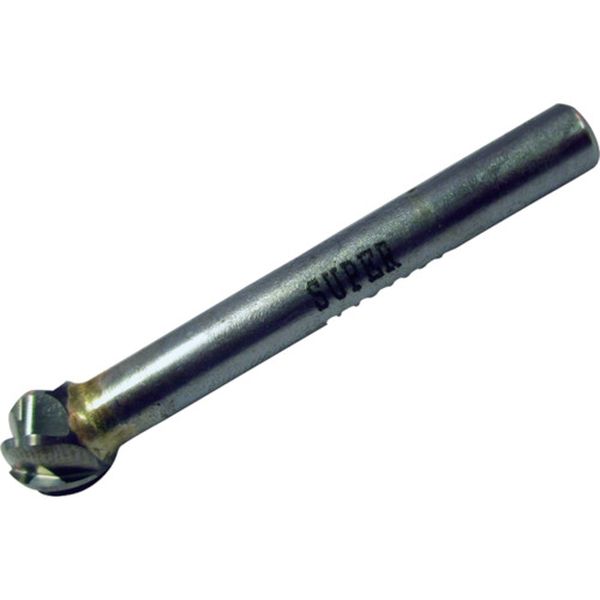 超硬バーシャンク径６ミリ（球型）アルミカット（刃径：９．５）