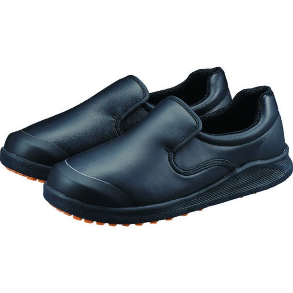 SC117BK22.5  耐滑・防菌・防カビ 厨房向け作業靴 SC117黒 22.5