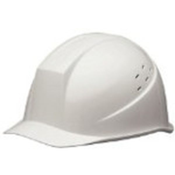 SC11BVCRAKPW 811-1407  クリーンヘルメット ABS製 通気孔付