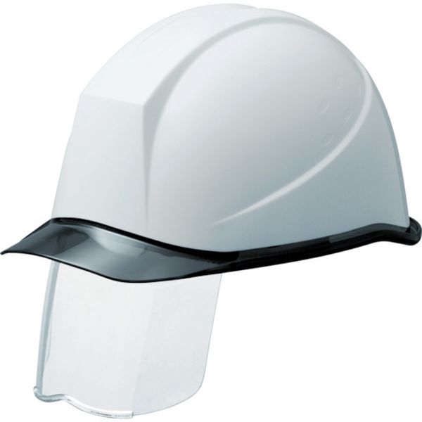 ＰＣ製ヘルメット　スライダー面付　透明バイザー