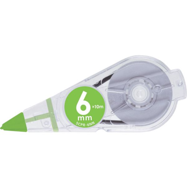 SCPR6NN 433-6623  スコッチ 修正テープ微修正詰替用 6mmx10m グリーン