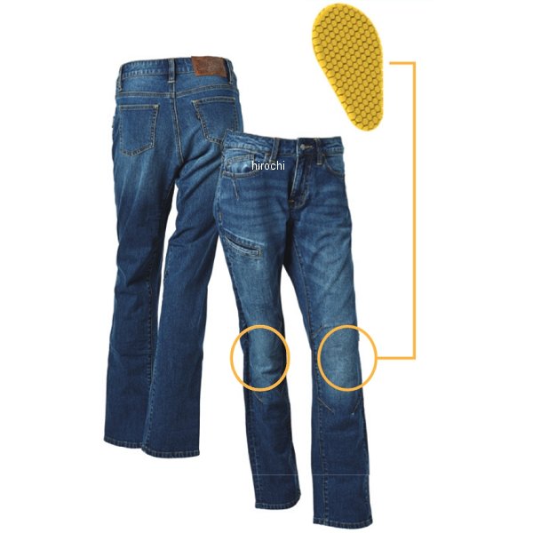 RIDEZ ライズ レディース デニム 11.4OZ CORDURA DENIM STRAIGHT TAPERD STONE WASH S