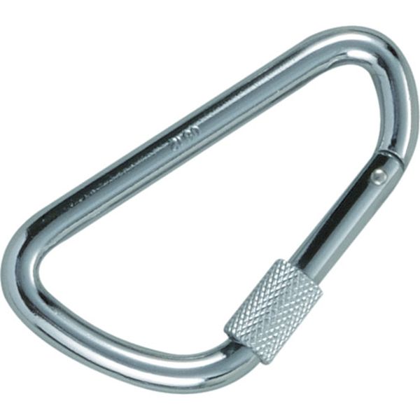 スチール変形D型カラビナ