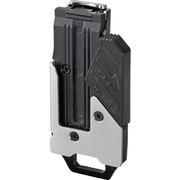 SFCMHLD 657-7197  セフホルダー胴ベルト用 クリップ式 金属 右用