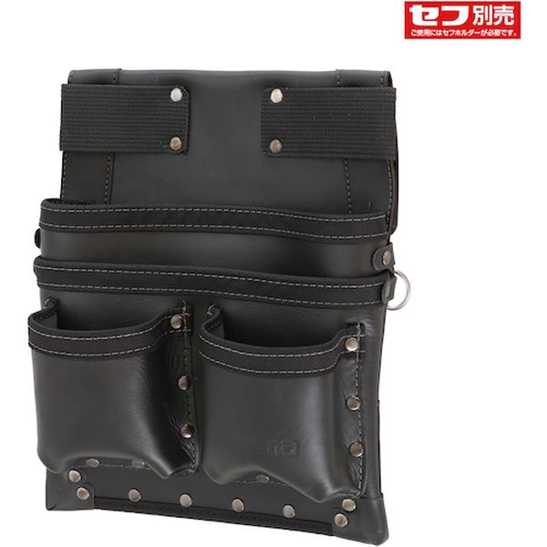 SFKBKKG3L2H 524-3789  着脱式腰袋 K 釘袋 3段大 ツインフック