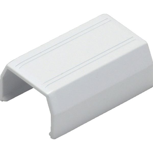 820-7741  ニュー・エフモール付属品 ジョイントカバー 4号 ホワイト