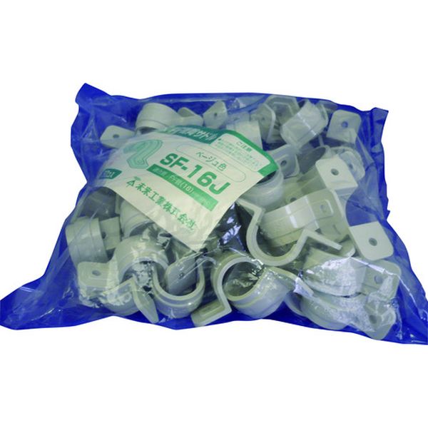 SF16J 104-5980  PF管両サドルミラフレキSS用 50個入り