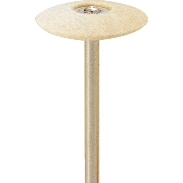 812-6361  フェルト軸付ホイール ソロバン型 21x10x3 10本入り