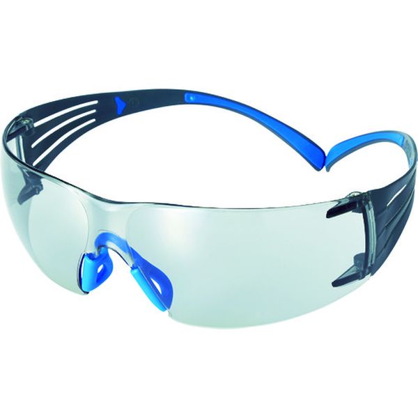 SF407SGAFBLU セキュアフィット 保護めがね I/Oグレー  1個/1袋