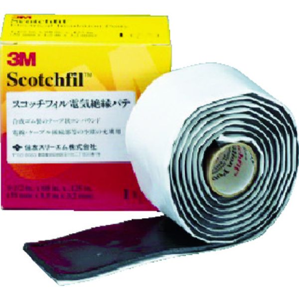 SFIL 441-7097  スコッチフィル 電気絶縁パテ 38mmX1.5m
