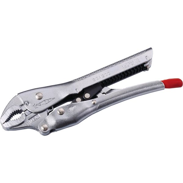 692-2364 フルオートタイプグリッププライヤ 全長：217mm 口開き：(角・丸材)1～32