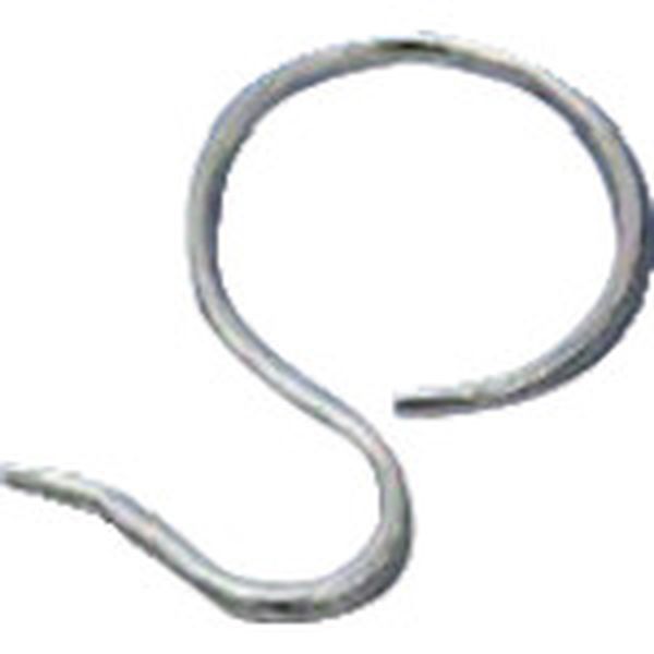 SG25  Sフック ステンレス パイプSカン 全長61.8mm 使用荷重：0.03kN