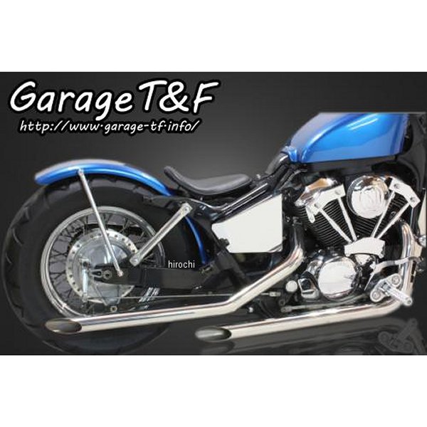 ドラッグパイプマフラー ステンレス タイプ1 シャドウ400