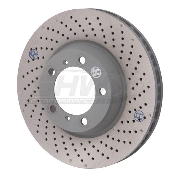 2012 Porsche 911 Carrera 4GTS 3.8L w/o Ceramics Right Frt Drill-Dimp MB Brake Rotor(99635141004)