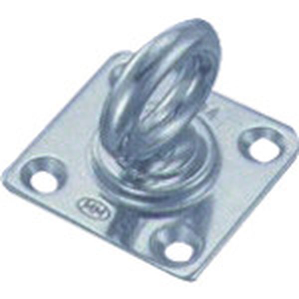 SI8  ステンレス 回転アイプレート 50mm×50mm 使用荷重0.29kN