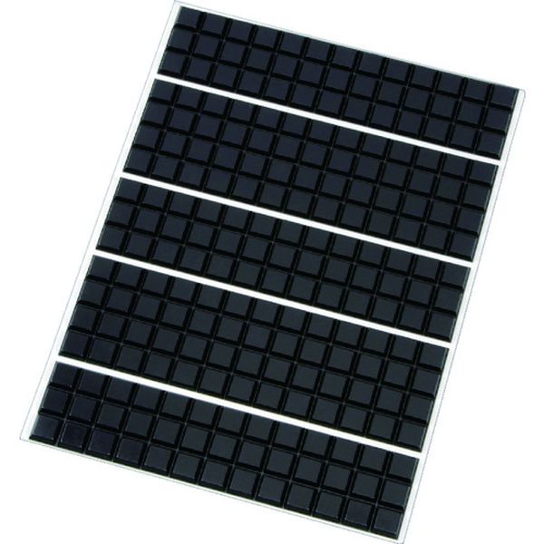 SJ5008BLAR 332-0758  防振材 バンポン SJ5008 黒 221個入り R