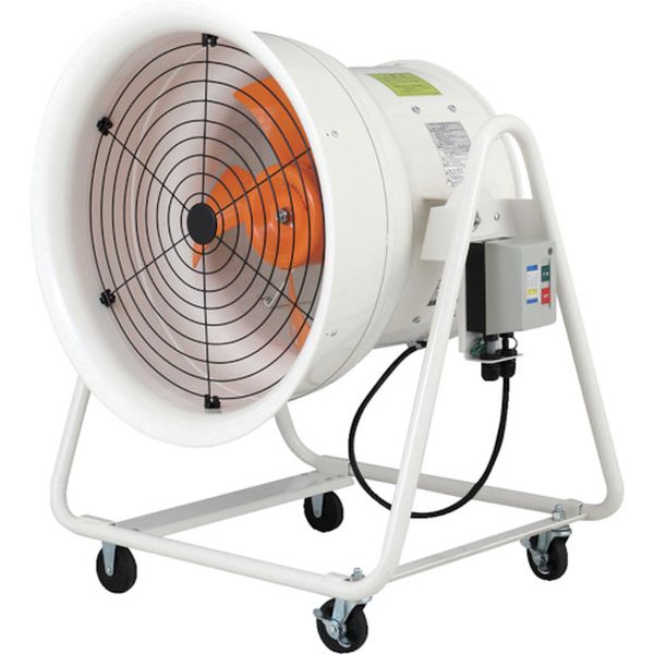 SJF404A 送風機 こでかファン ハネ径400mm 低騒音タイプ 三相200V 角度調節可能 4輪キャスター付