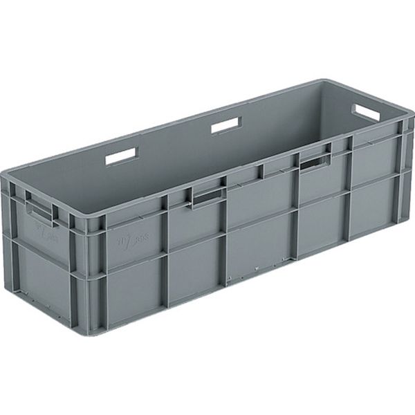ボックス型コンテナ(TP規格) 208800 TP393L(取手有)【78.7L】ライトグレー ライトグレー