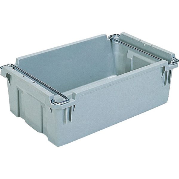 サンコー　サンバケット＃３７Ｎー２ハンドル付明グレー