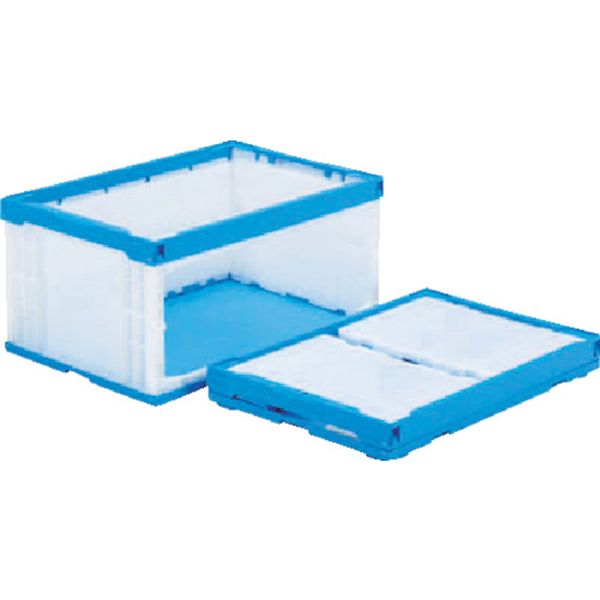 サンコー　オリコンラックＰ７５Ｂ－Ｄ（長側扉なし）　ブルー／ホワイト