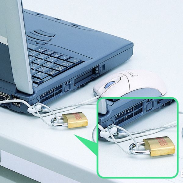 SL21K 203-3304  ノートパソコン＆マウスセキュリティ